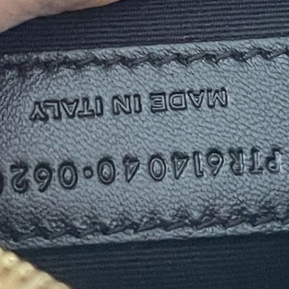 YSL Lou TEDDY LOGO Belt Bag Shearling & Nubuck Bumbag Sherpa SAINT LAURENT - Picture 11 of 15